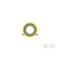 Te Connectivity Ring Terminal, 1/4 in Stud Size, 14 AWG, 600 V, Vinyl Insulated, Yellow 34824 - alternate 3